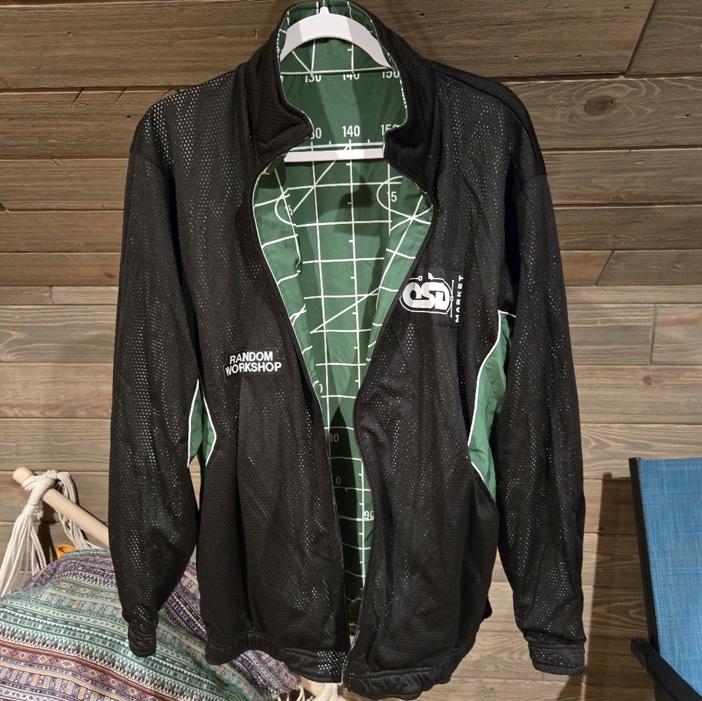 Market reversible windbreaker